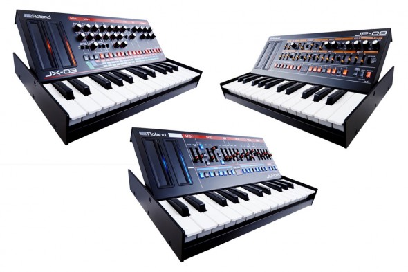 Die neuen Roland Boutique Synths: JX-03, JP-08 und JU-06